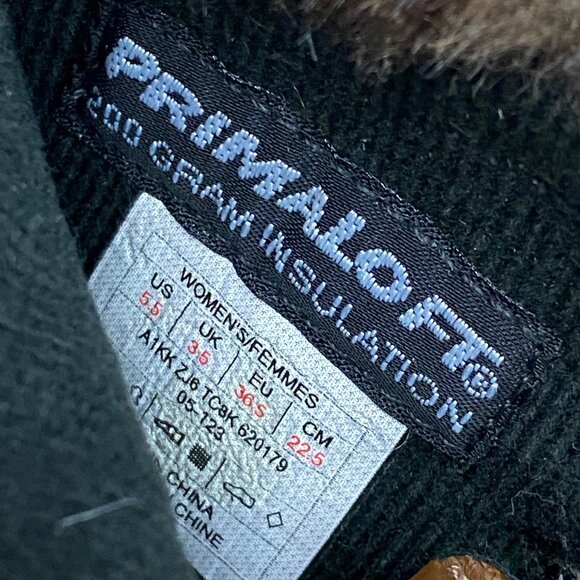 The North Face Janey Waterproof Suede Leather Lace Up Insulated Boots Womens 5.5 - Picture 7 of 10